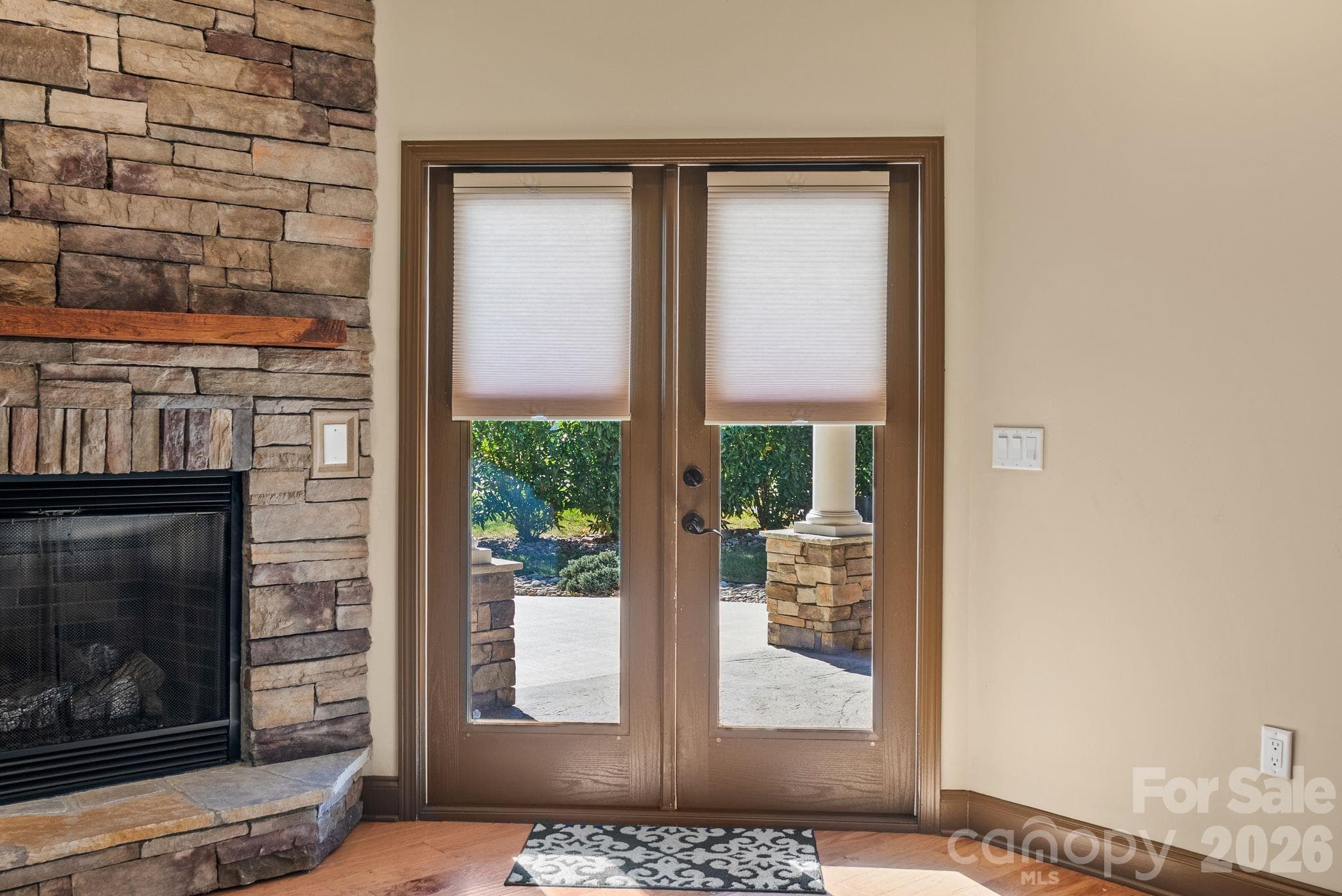 Doors Lead to Covered Patio - 4 Pacifico Drive, Asheville