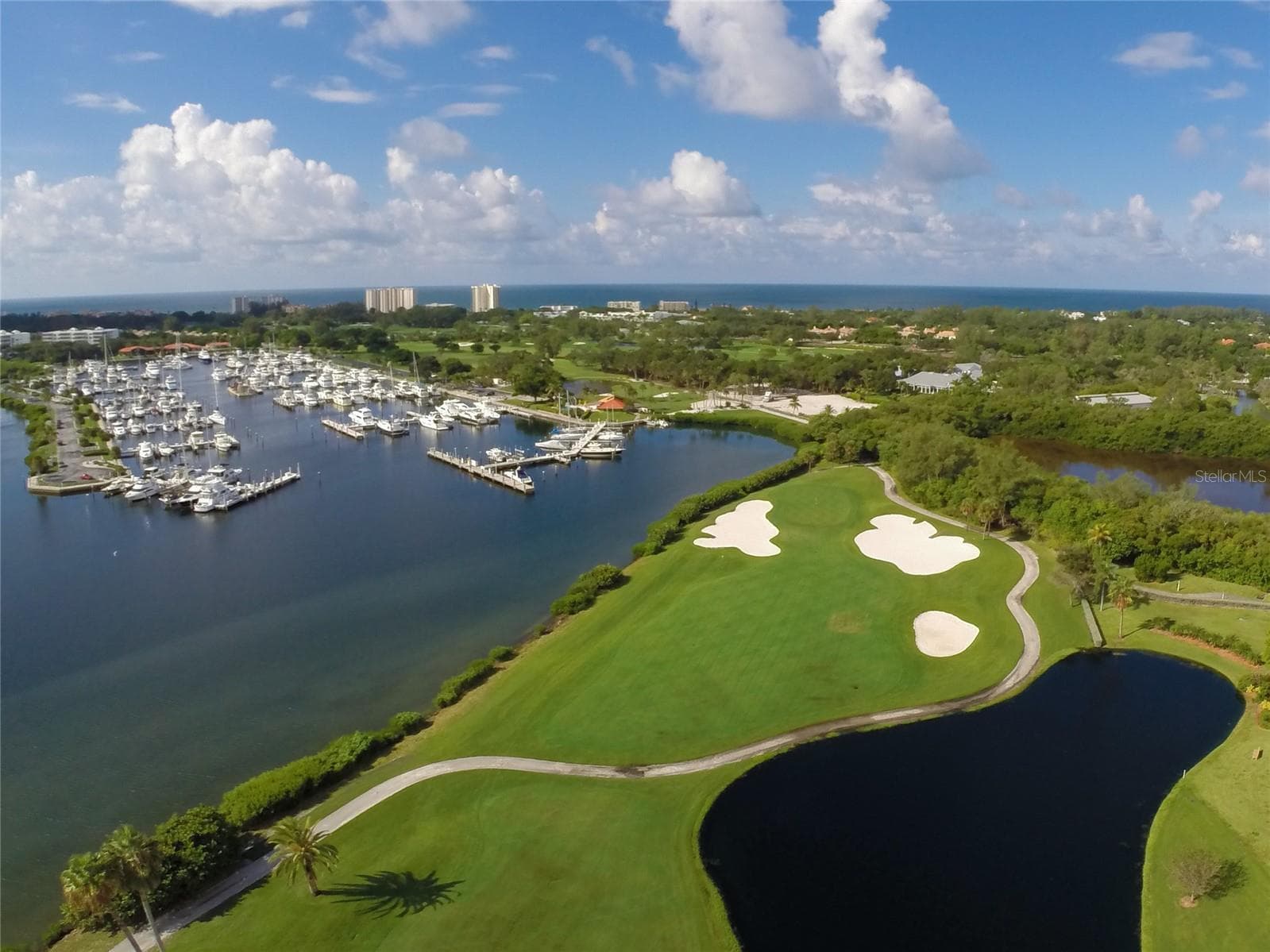 Golf course at Longboat Key Club - 2141 HARBOURSIDE DR #1203, LONGBOAT KEY
