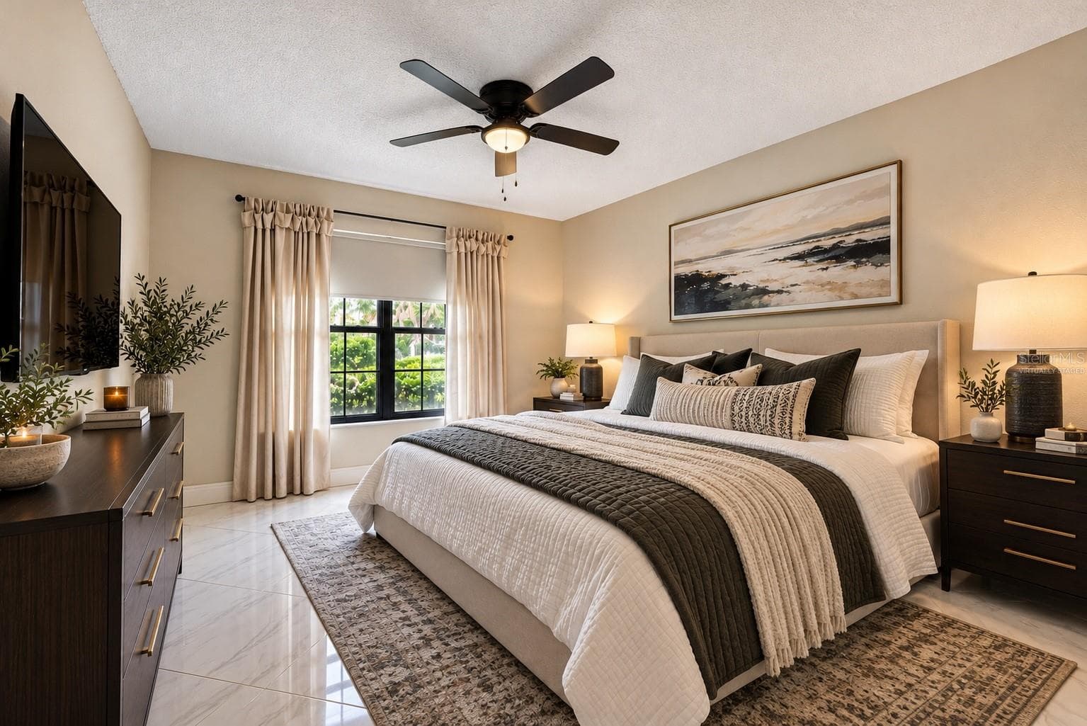 Second Bedroom- Virtually Staged - 203 LOS PRADOS DR #1322, SAFETY HARBOR