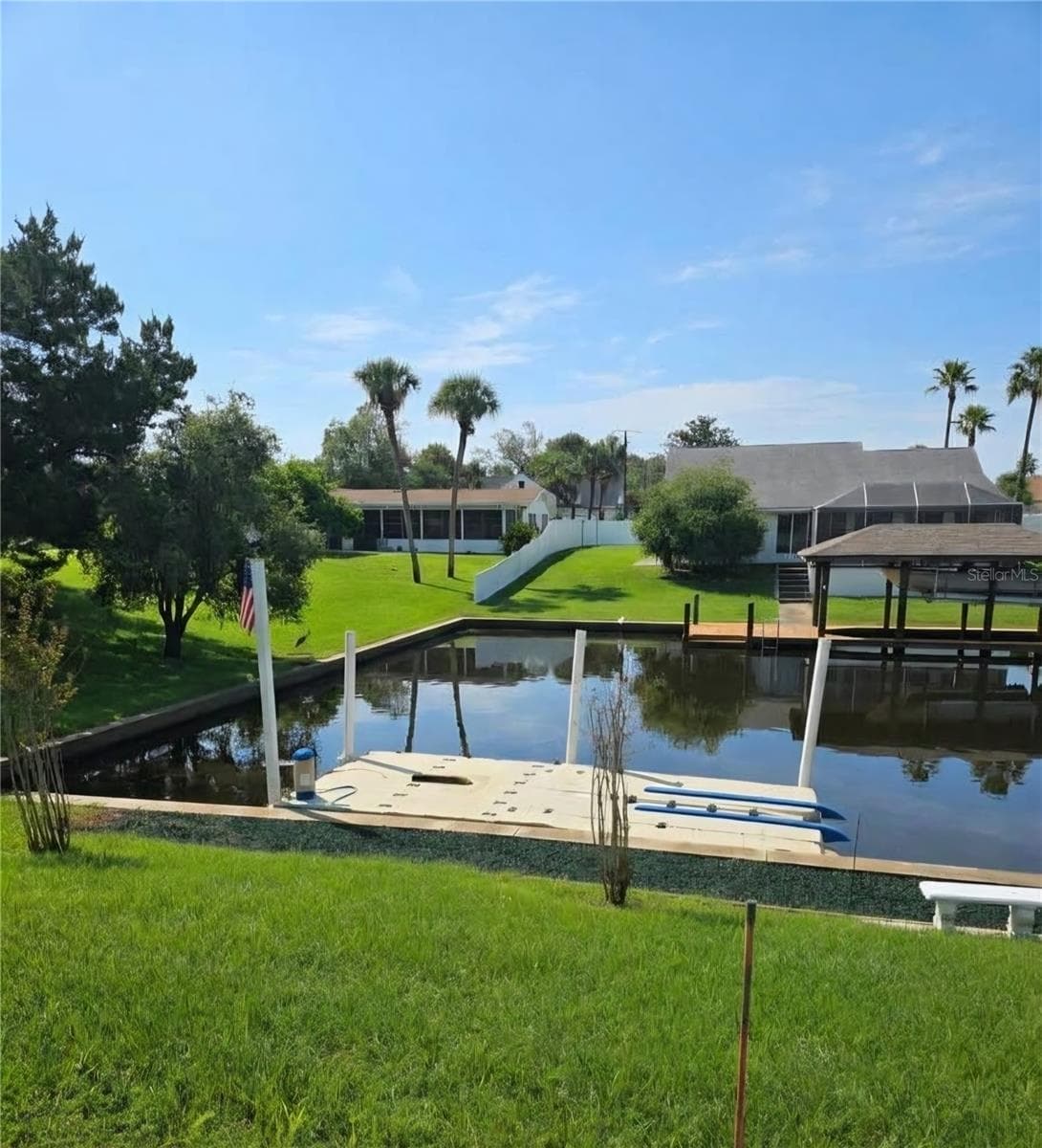 Your floating dock - 85 S CIMMARON DR, PALM COAST