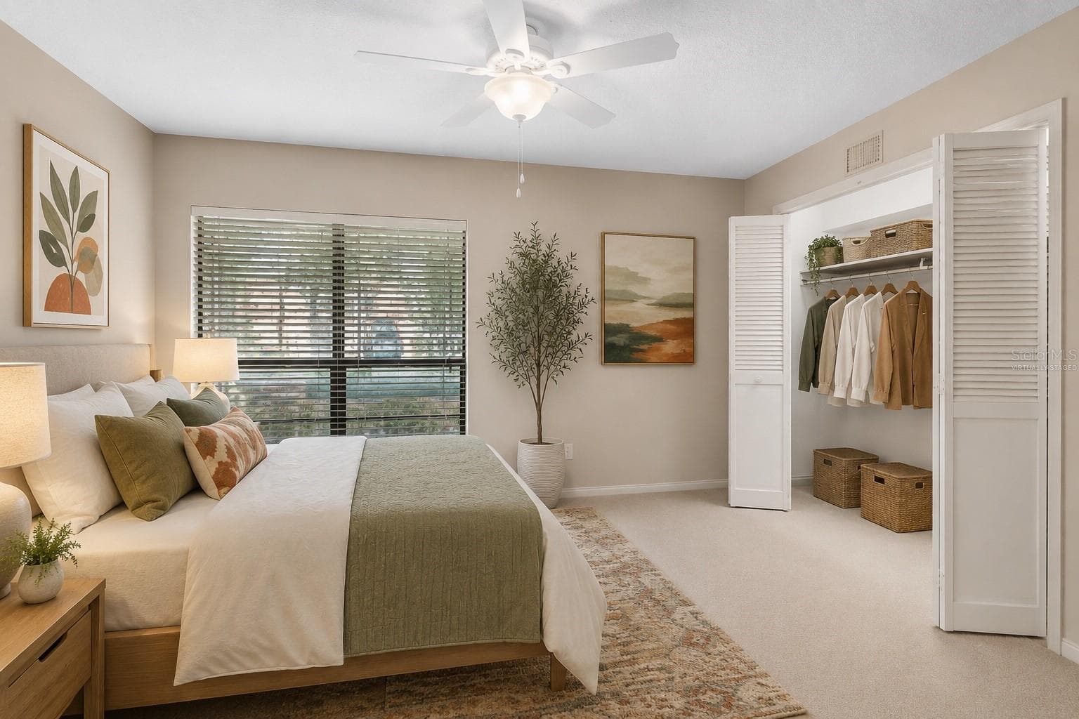 Virtually Staged Bedroom 2 - 179 GOLF CLUB DR, LONGWOOD