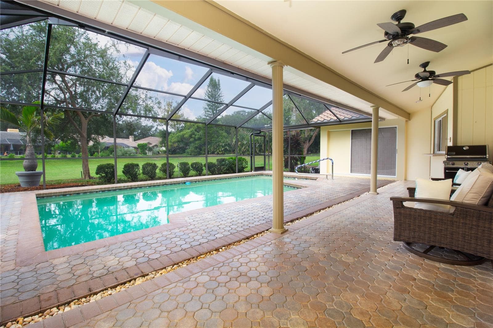 POOL AREA - 2194 PINNACLE CIR N, PALM HARBOR