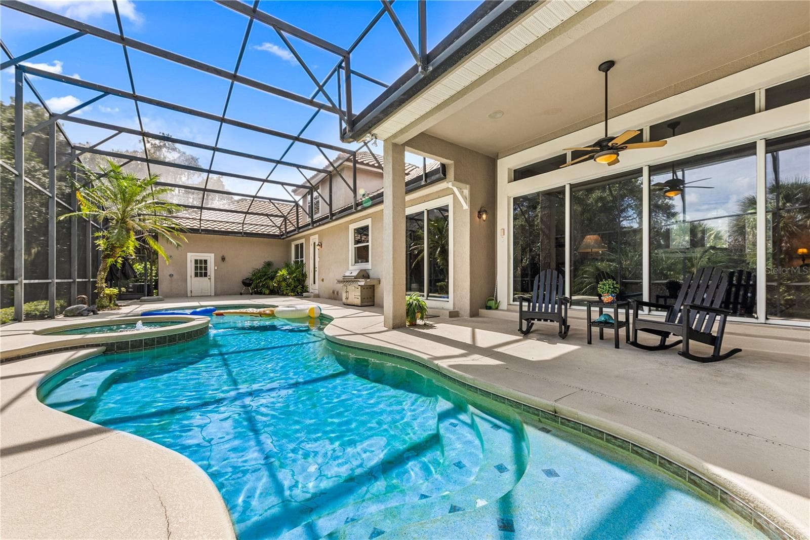 POOL FULL VIEW - 755 MILLS ESTATE PL, CHULUOTA