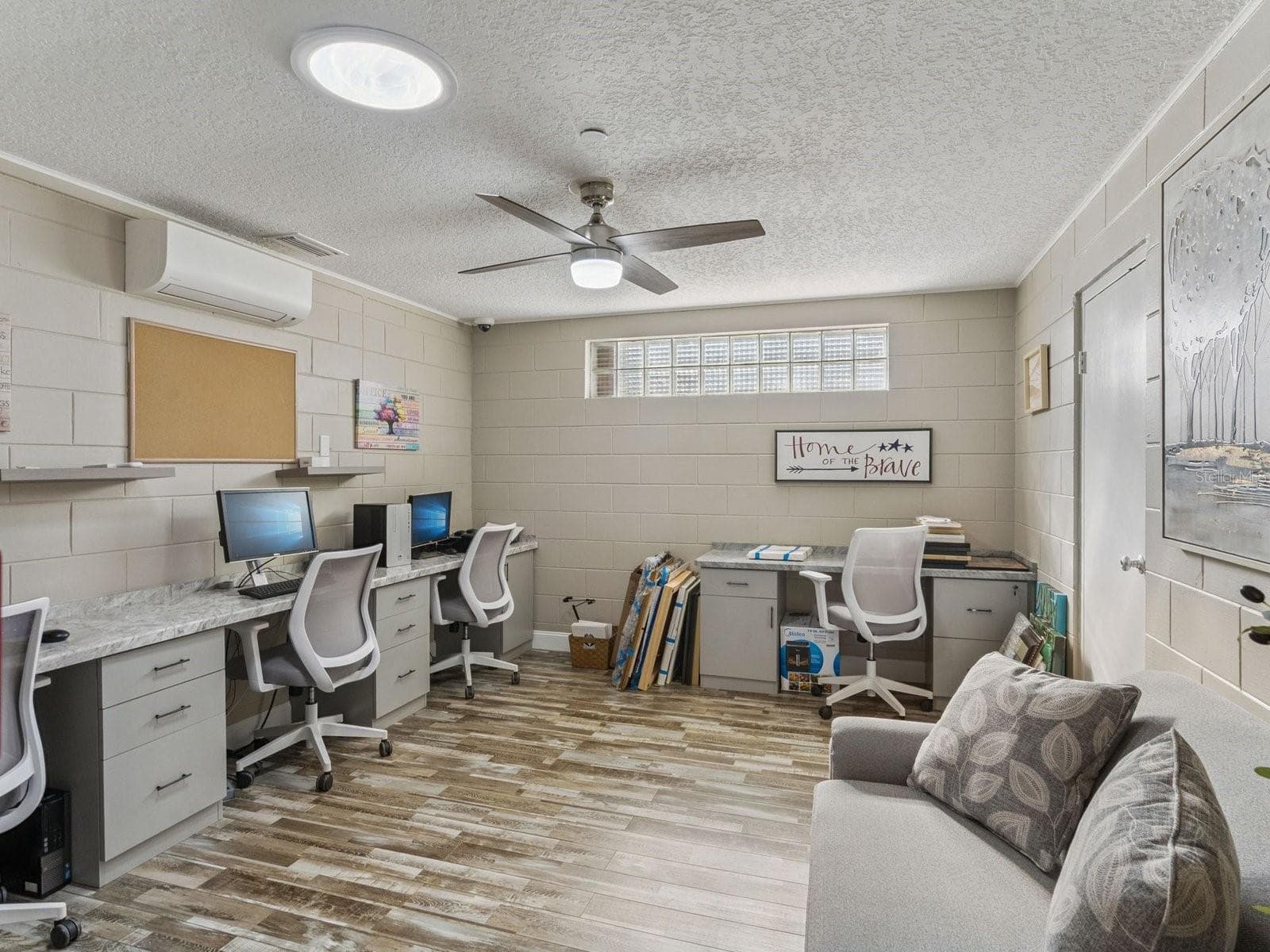 4th bedroom/office with mini-split A/C - SPRING LAKE MANOR, FRUITLAND PARK