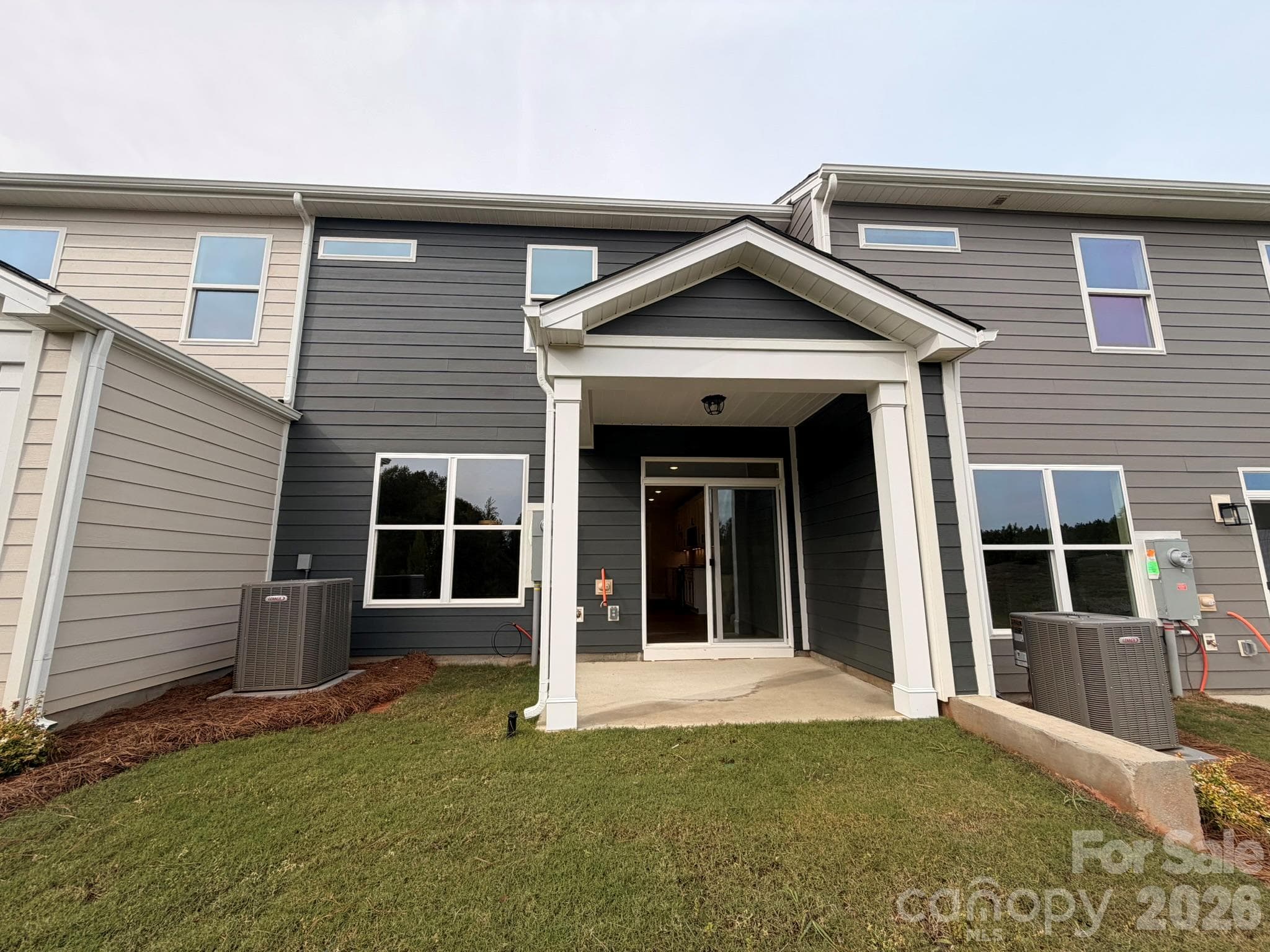 Rear of home - 410 Blythe Townhome Lane, Waxhaw