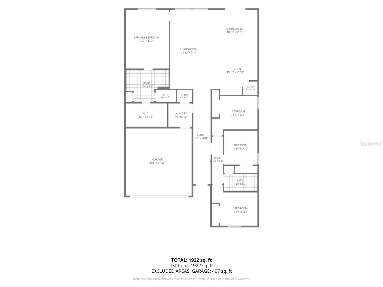 Floorplan - 3414 KEARSNEY ABBEY CIR, DOVER