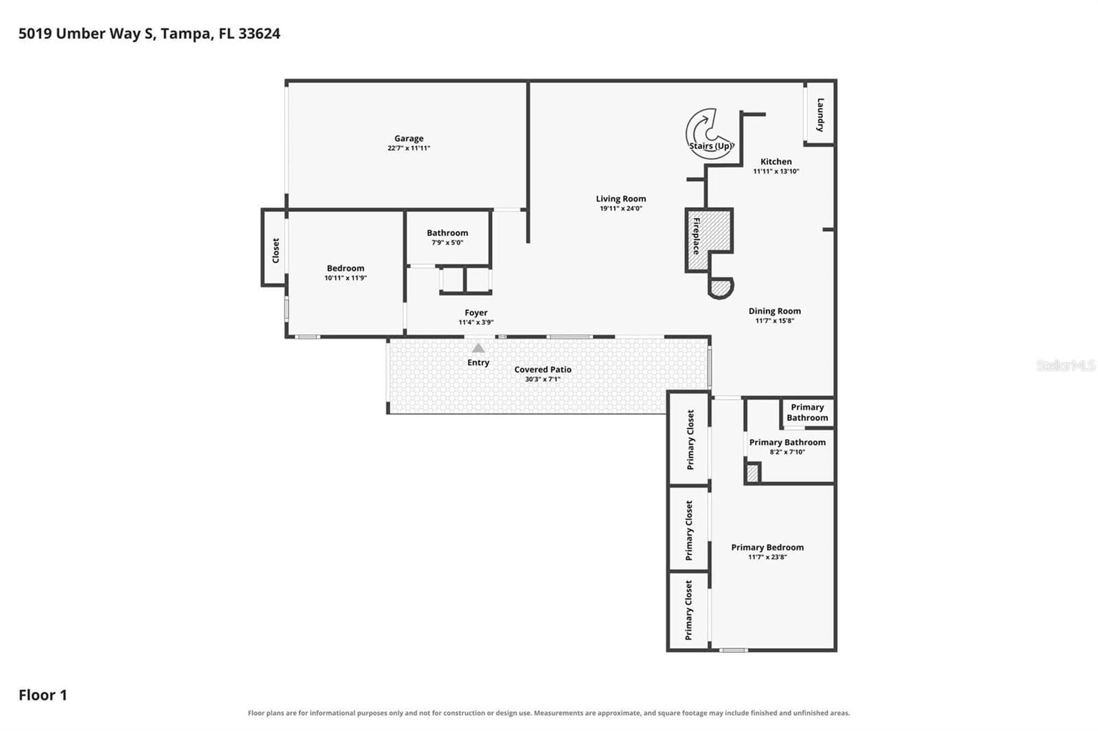 Townhouse at 5019 UMBER WAY S, TAMPA, photo 32 of 33