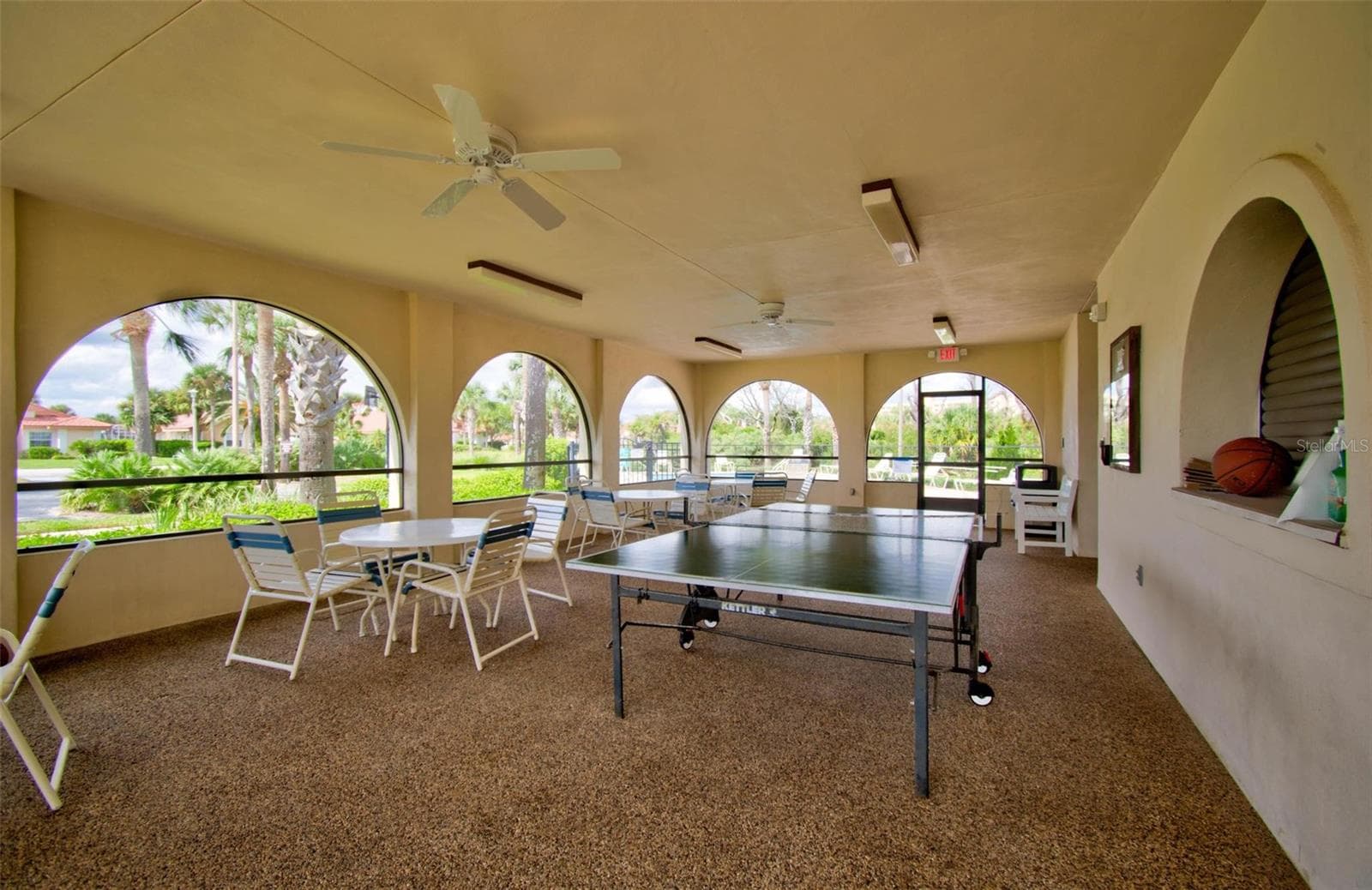 Kitchen and Restrooms Inside Pool House for Residents Use - 2 SAN PABLO CT, PALM COAST