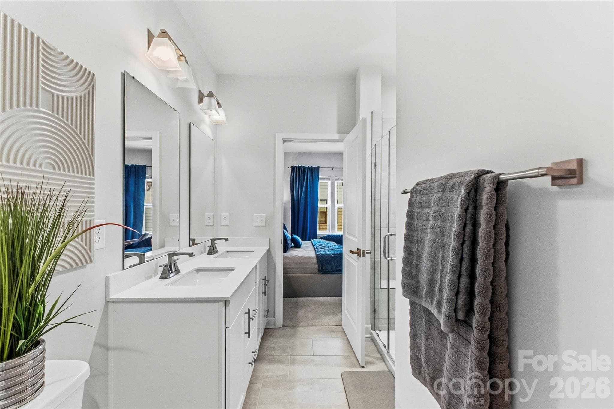 Primary Bathroom - 3028 Terroir Lane, Charlotte