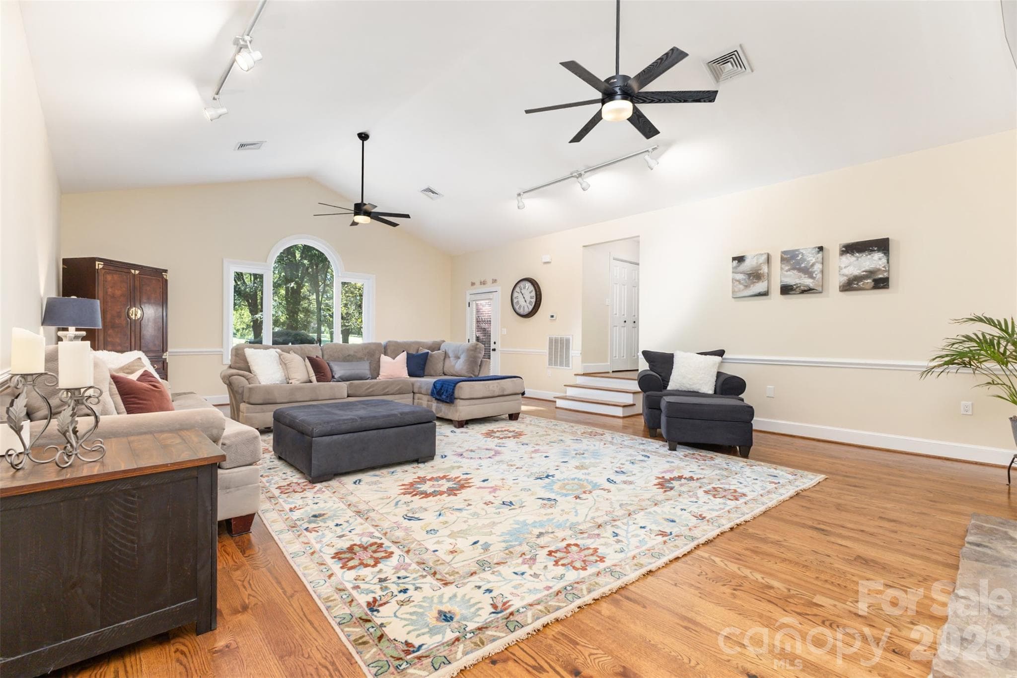 Main Level Family Room with Fireplace - 15655 Highway 601 Highway, Midland