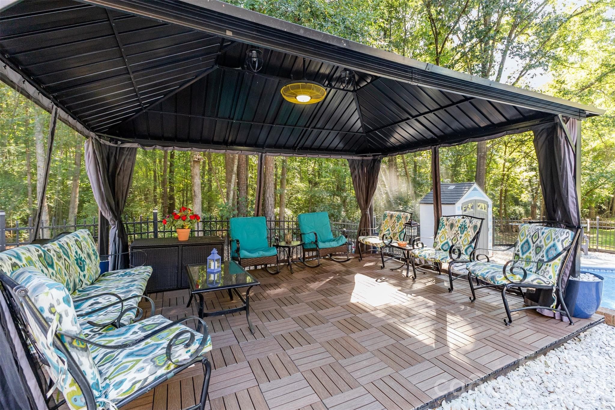 Gazebo adjecent to Pool - 15655 Highway 601 Highway, Midland