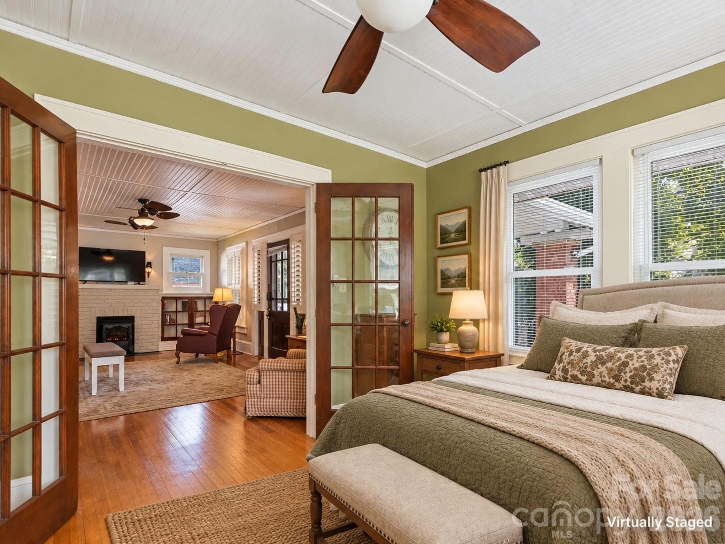 Virtually Staged 3rd bedroom - 50 Epsom Street, Waynesville