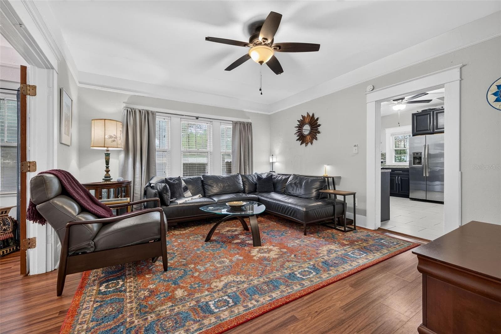 Living room - 4110 N 9TH ST, TAMPA