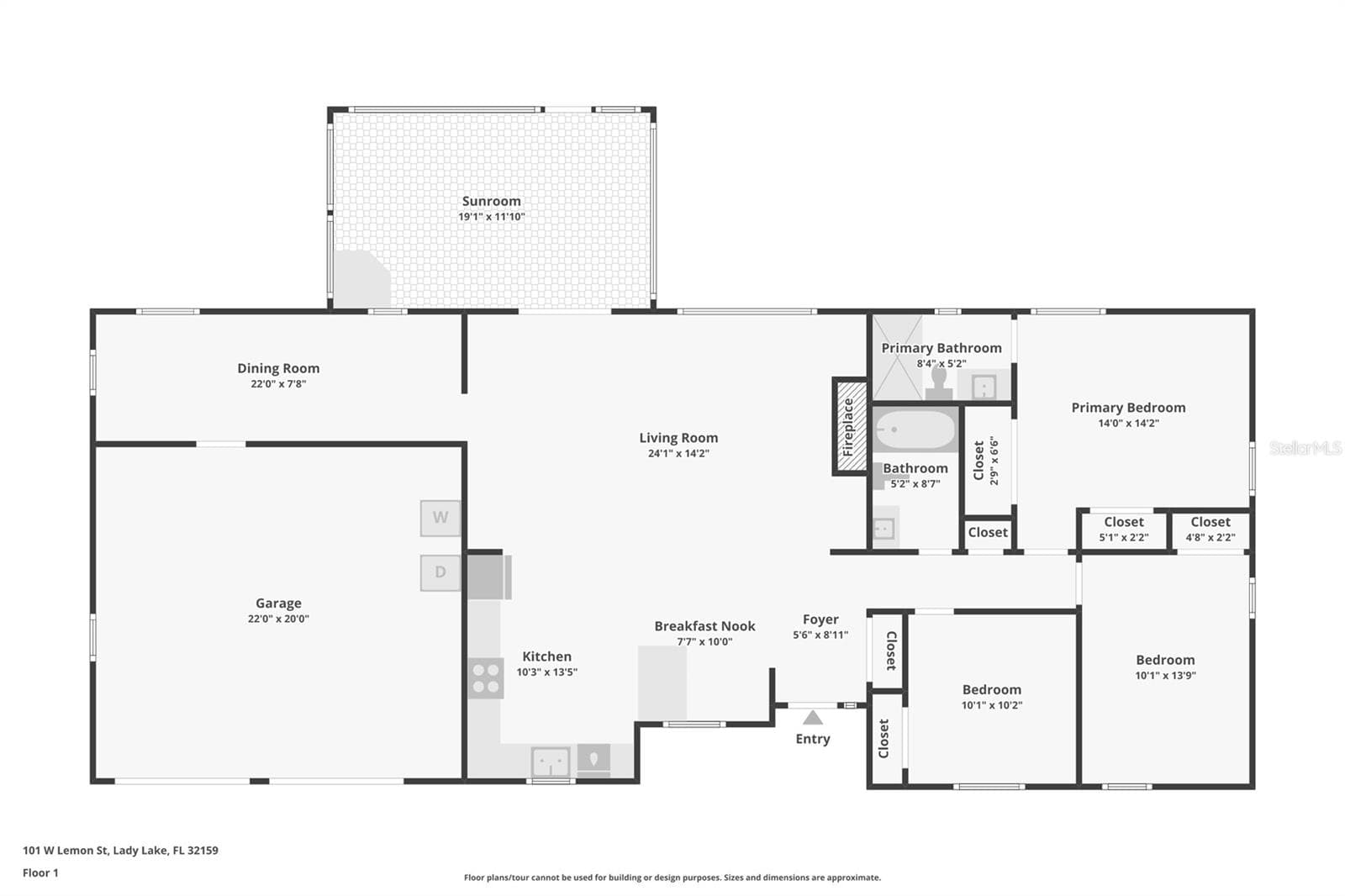 Single Family Residence at 101 W LEMON ST, LADY LAKE, photo 42 of 42