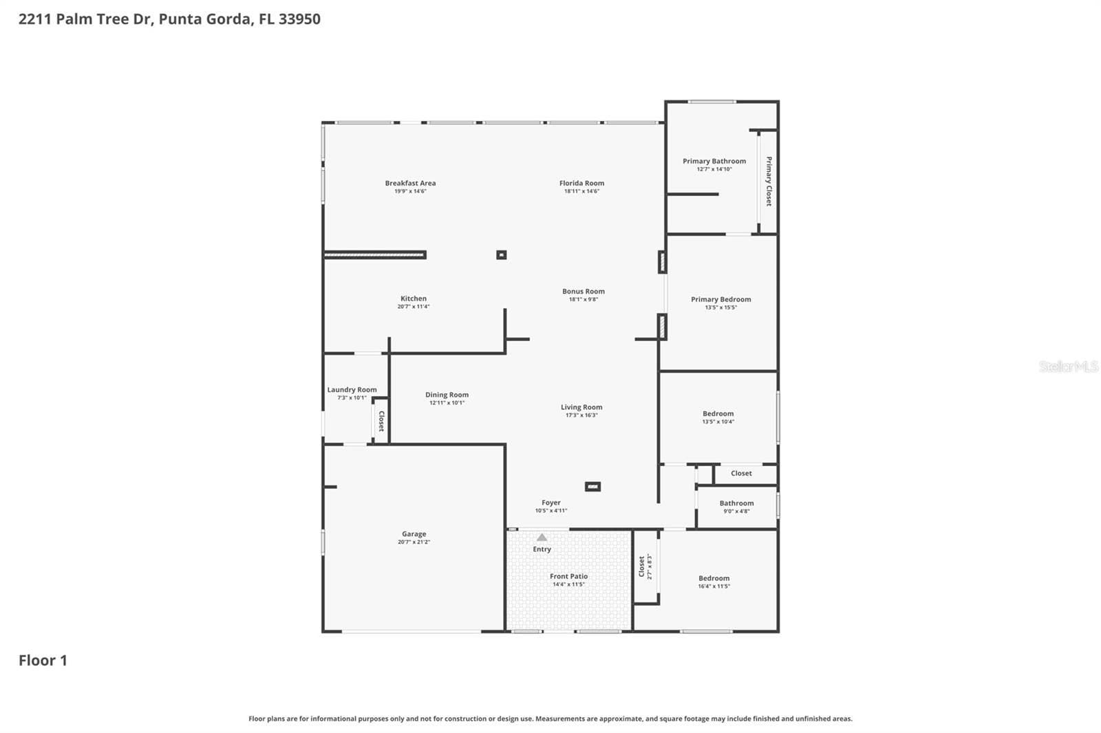 Single Family Residence at 2211 PALM TREE DR, PUNTA GORDA, photo 60 of 60