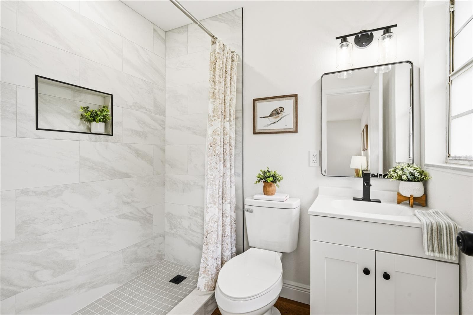 Renovated Primary Bathroom - 705 PASADENA AVE, LONGWOOD
