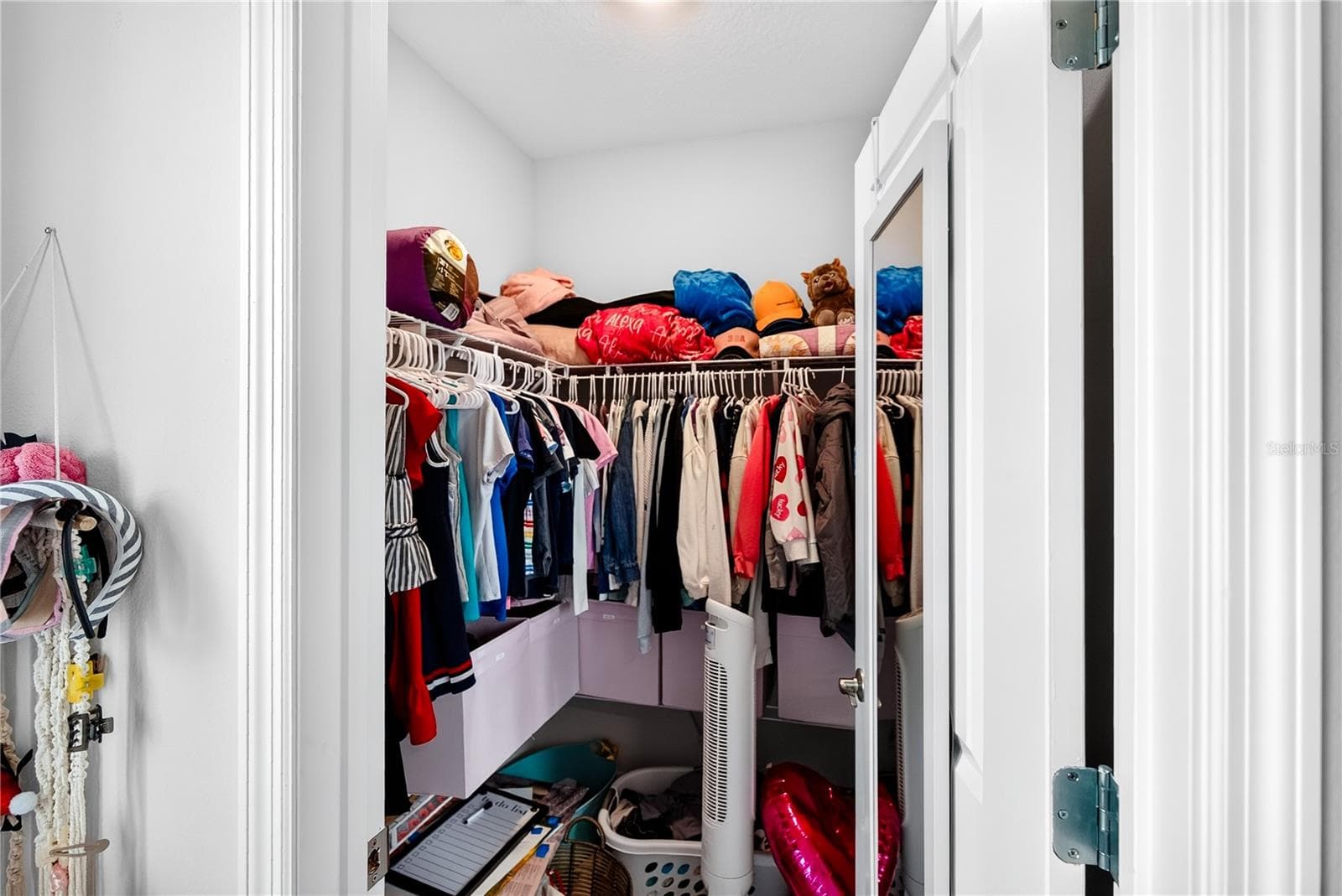 Upstairs 2nd bedroom closet - 18009 TAVERNSIDE TRL, LAKEWOOD RANCH