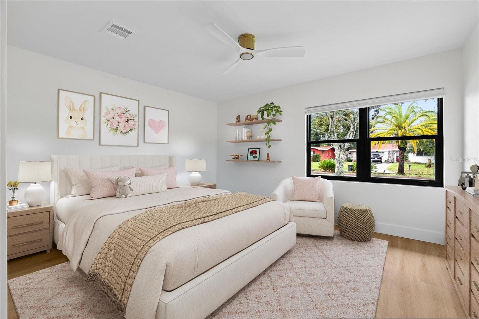 Bedroom #2 stagged - 2432 INDIAN AVE, BELLEAIR BLUFFS