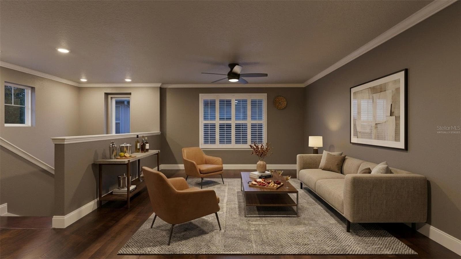 Virtually staged. Loft area. - 14825 PORTER RD, WINTER GARDEN