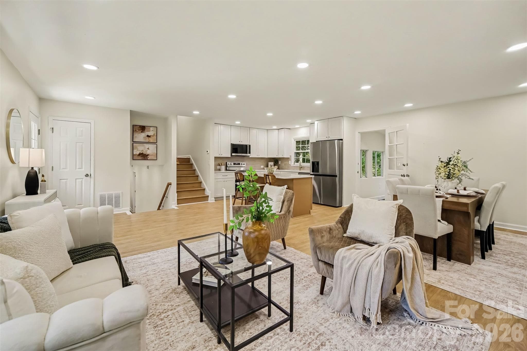 Living Room with open concept. - Charlotte