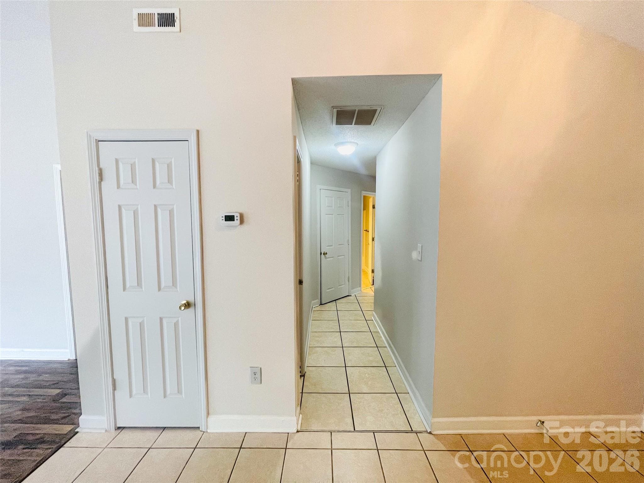 Hallway off of entryway to guest bedrooms and bathroom - 1011 Cadberry Court, Indian Trail