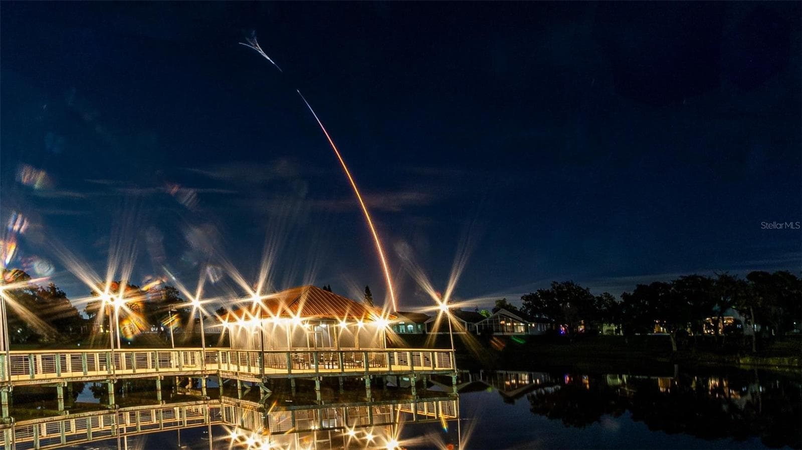Rocket Launch seen from clubhouse - 1032 SALAMANCA PL, DAVENPORT