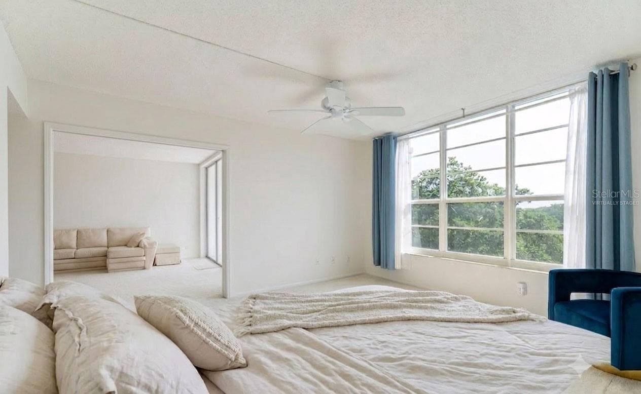 Virtually Staged - Bedroom 2 - 605 OAKS DR #607, POMPANO BEACH
