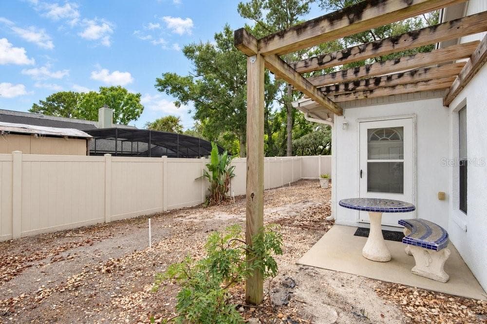 Fenced yard - 3600 BISCAYNE DR, WINTER SPRINGS
