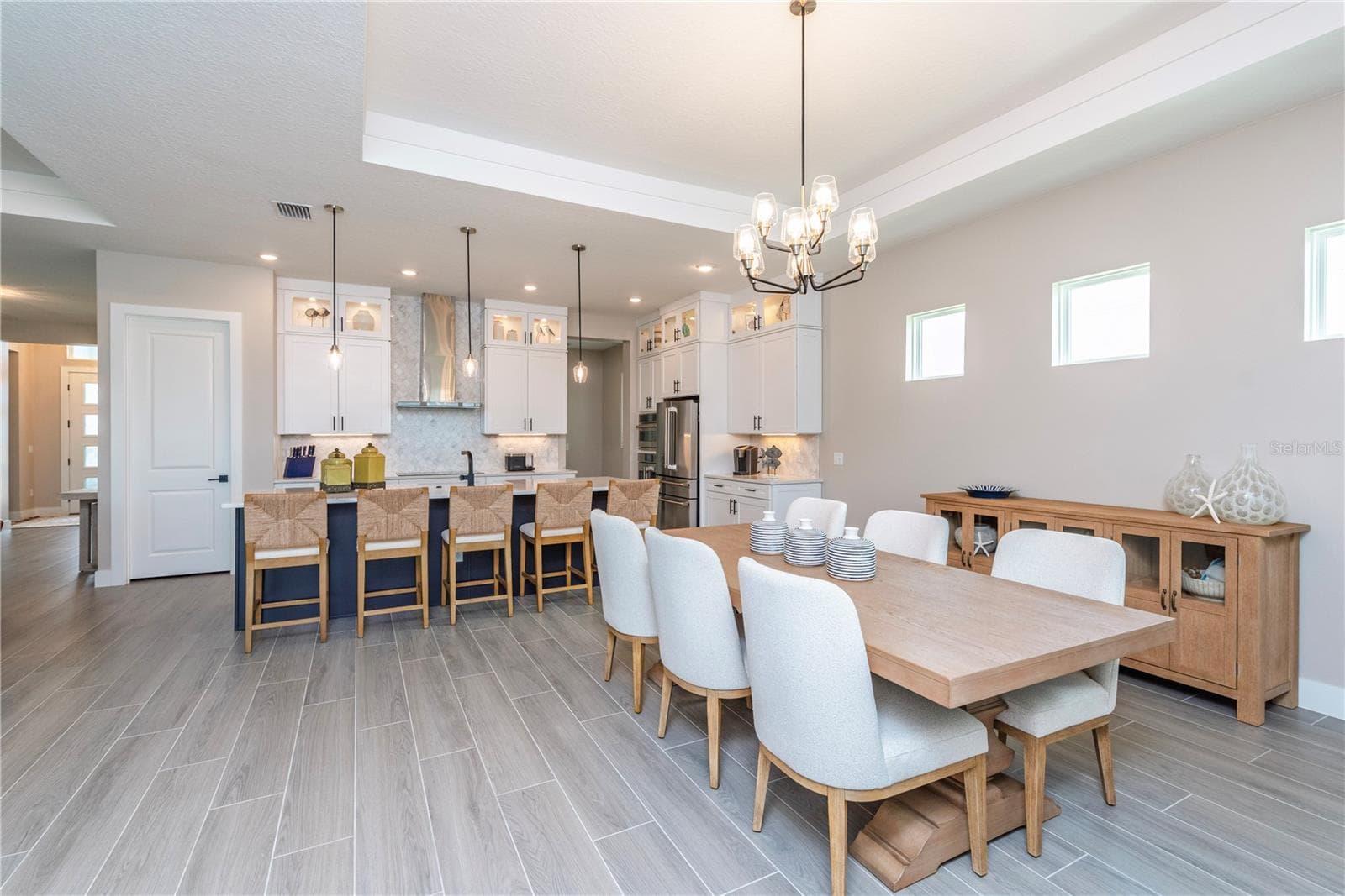 Dining room and kitchen. - 10706 TORCHWOOD SEA WAY, SAN ANTONIO