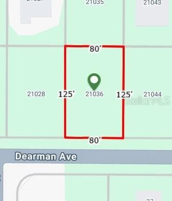 Land at 21036 DEARMAN AVE, PORT CHARLOTTE, photo 4 of 13