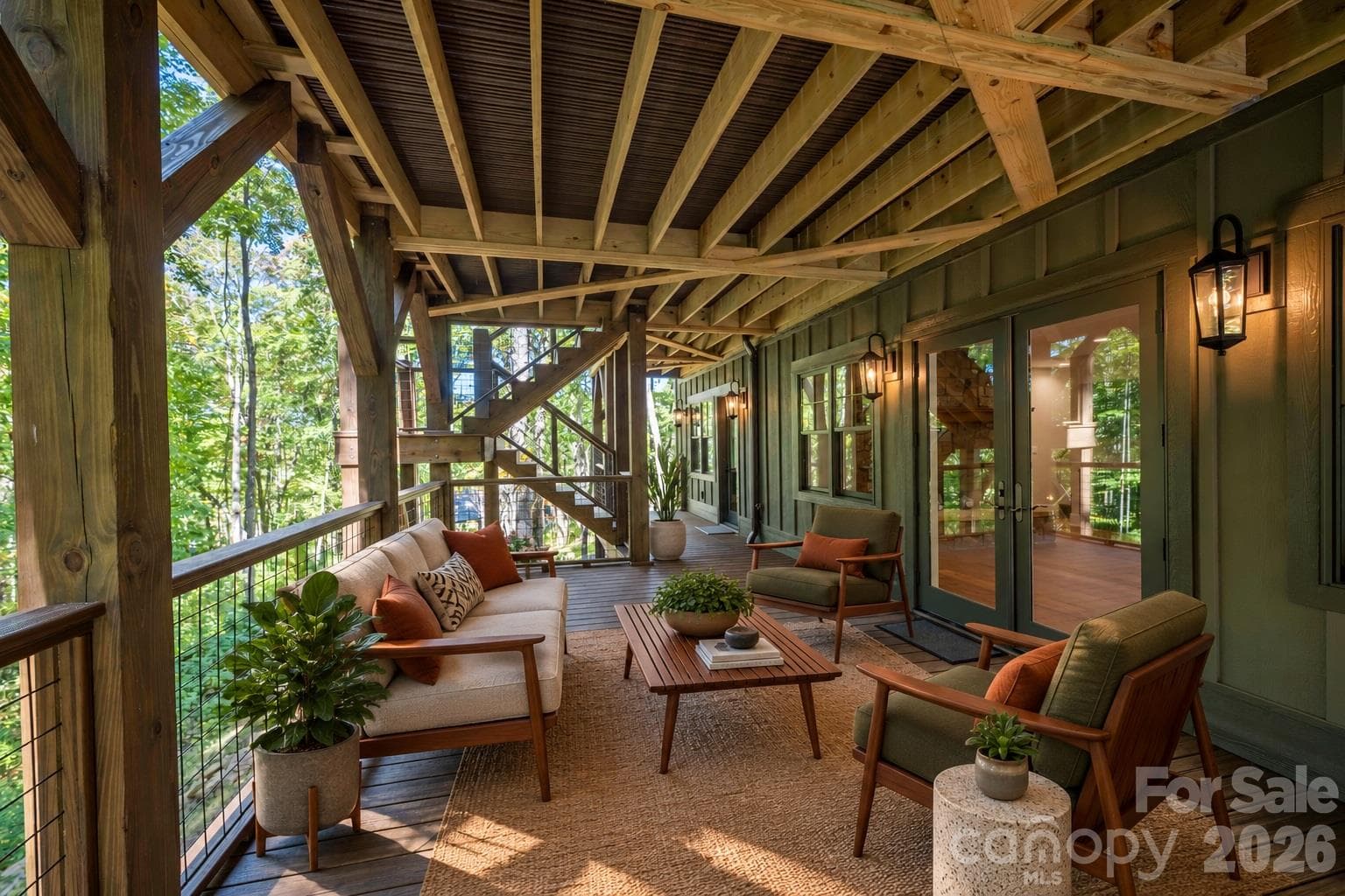 Lower Floor Outdoor Living - 100 Dartmouth Way, Waynesville