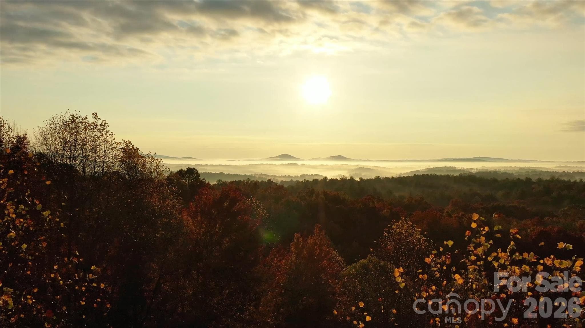 Autumn Sunrise view - 4898 Soaring Top Lane, Lenoir