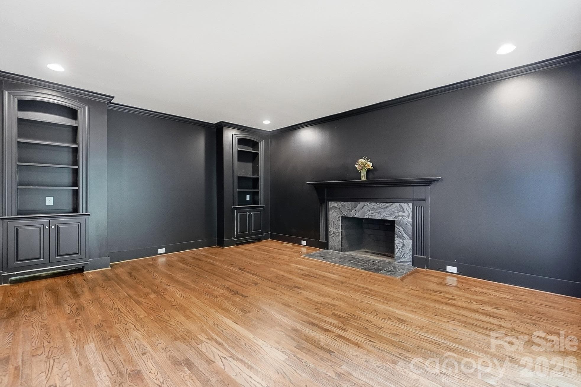 Living Room - Not Staged - 3501 Castellaine Drive, Charlotte