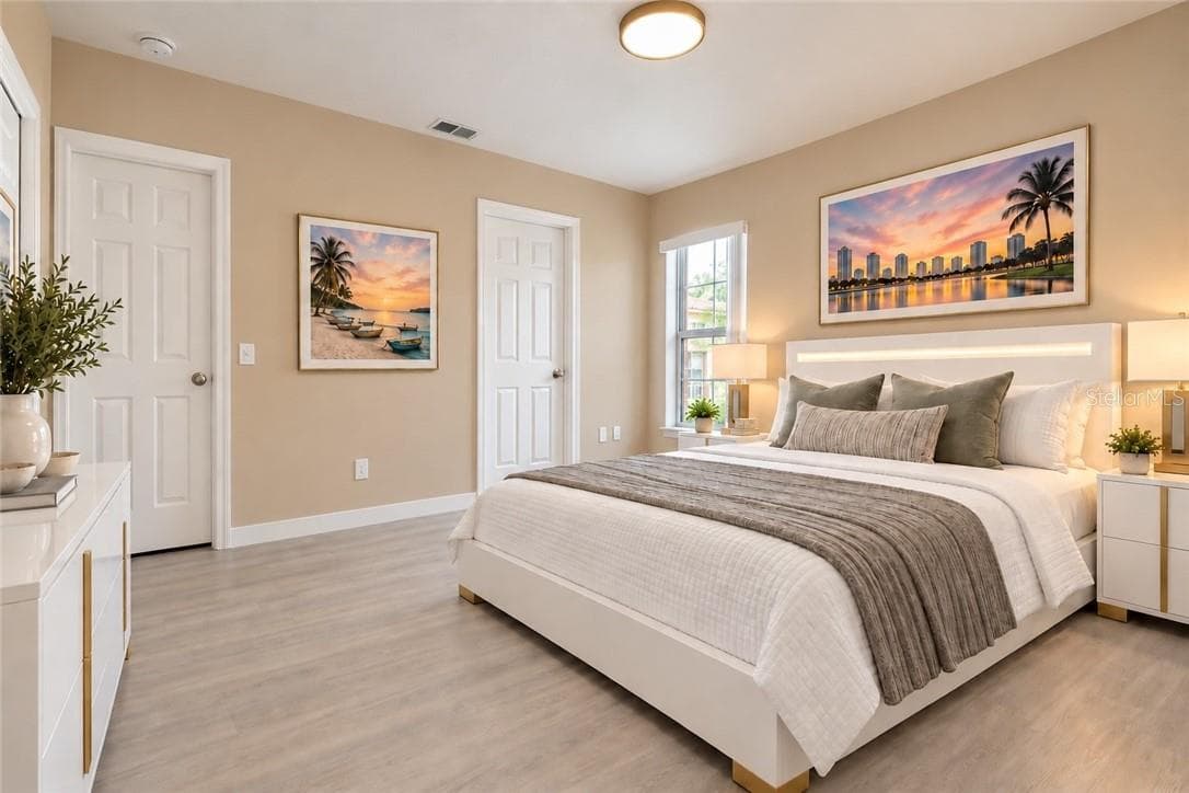 Primary Bedroom, Virtually Staged - 4450 E windmill DR #206, INVERNESS FL 34453, Inverness