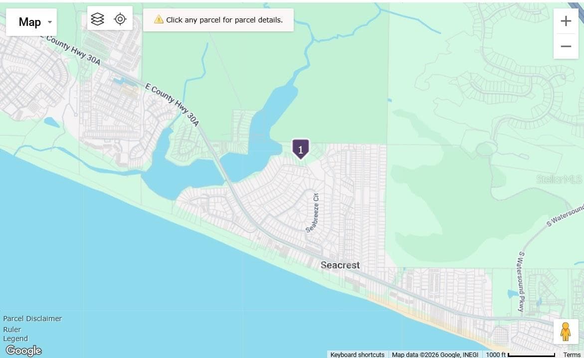 Land at 6 COVE CREEK LN, INLET BEACH, photo 10 of 10