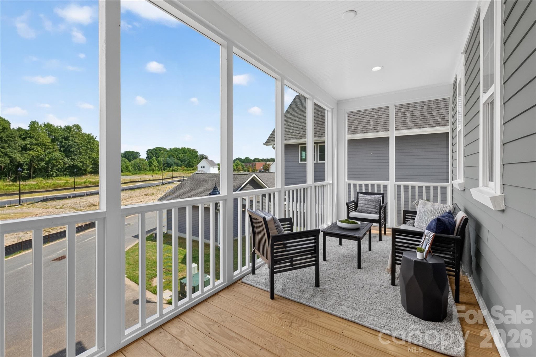 Rear Screened Porch - 9075 Maybry Park Street, Charlotte