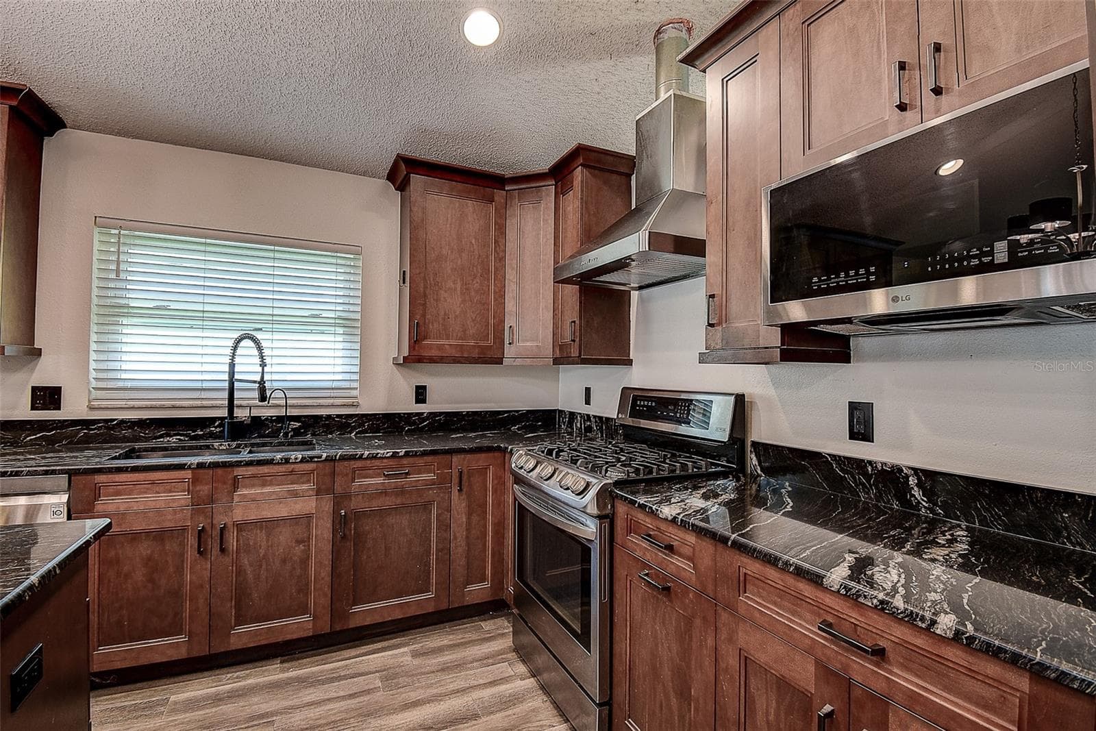 Large Kitchen with all wood soft close cabinetry and built-in microwave - 1709 SCOTCH PINE DR, BRANDON