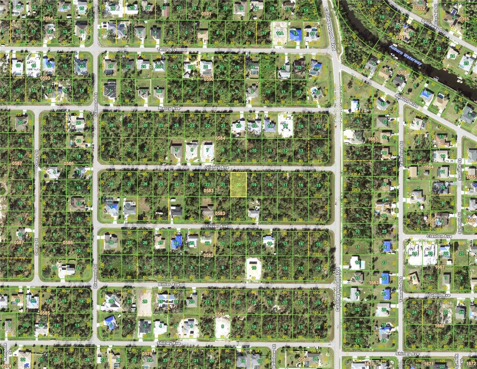Land at 17481 GRANBY (LOT 20) AVE, PORT CHARLOTTE, photo 3 of 3