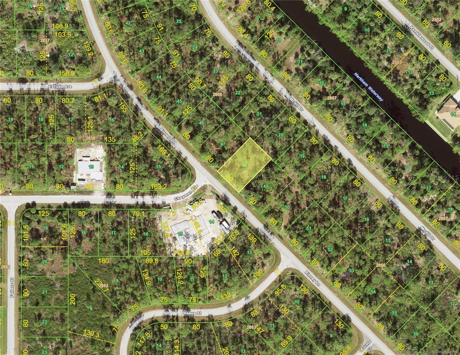 Land at 394 BINNEY (LOT 48) LN, PORT CHARLOTTE, photo 2 of 3