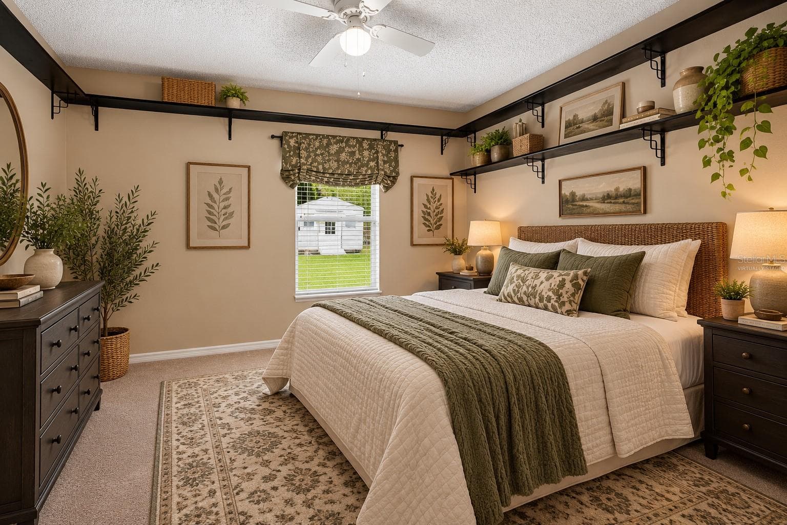 virtually staged bedroom3 - 2316 WILLOW OAK DR, EDGEWATER