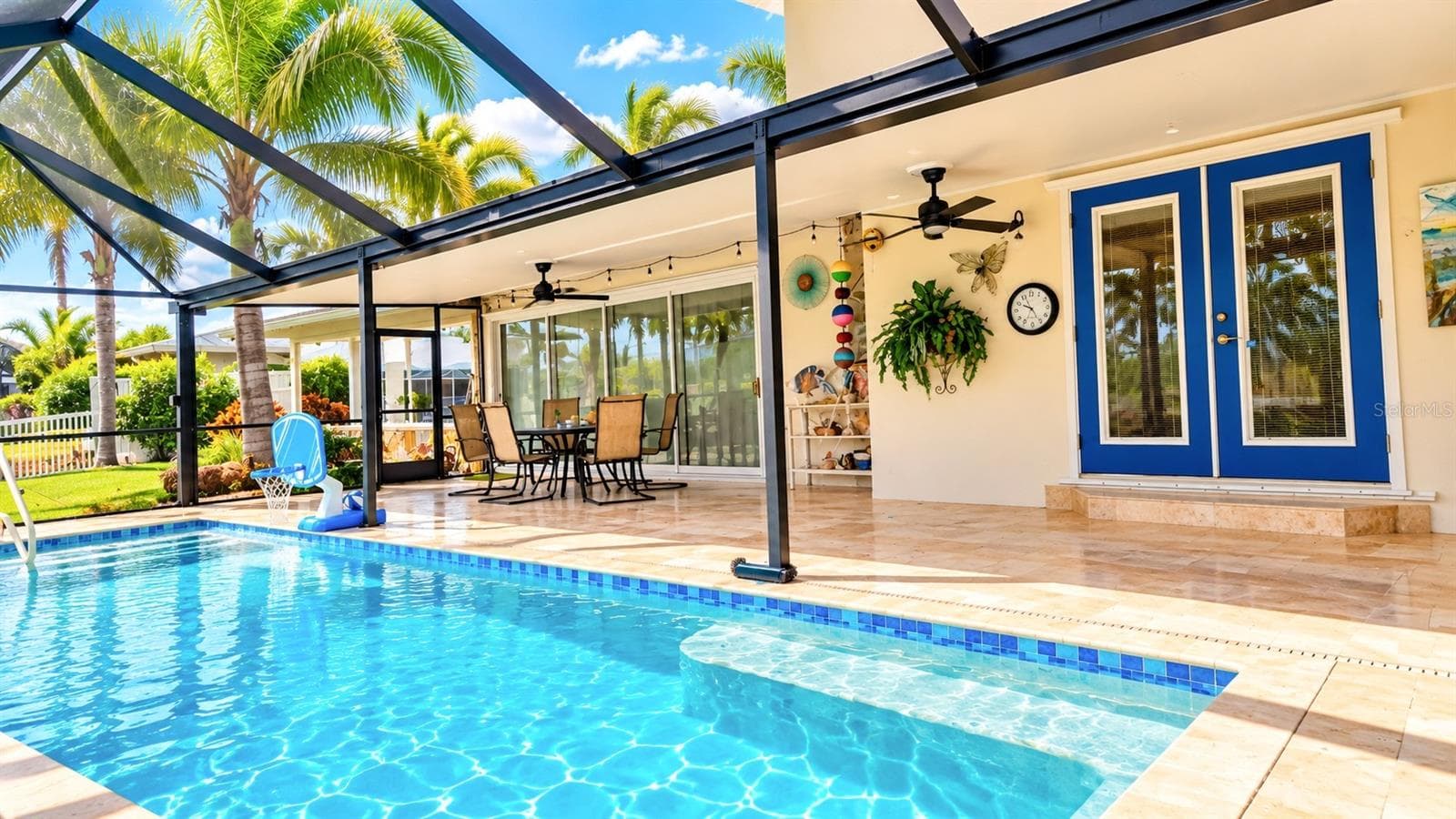 Expansive Pool Deck Area - 4907 CORAL BLVD, BRADENTON