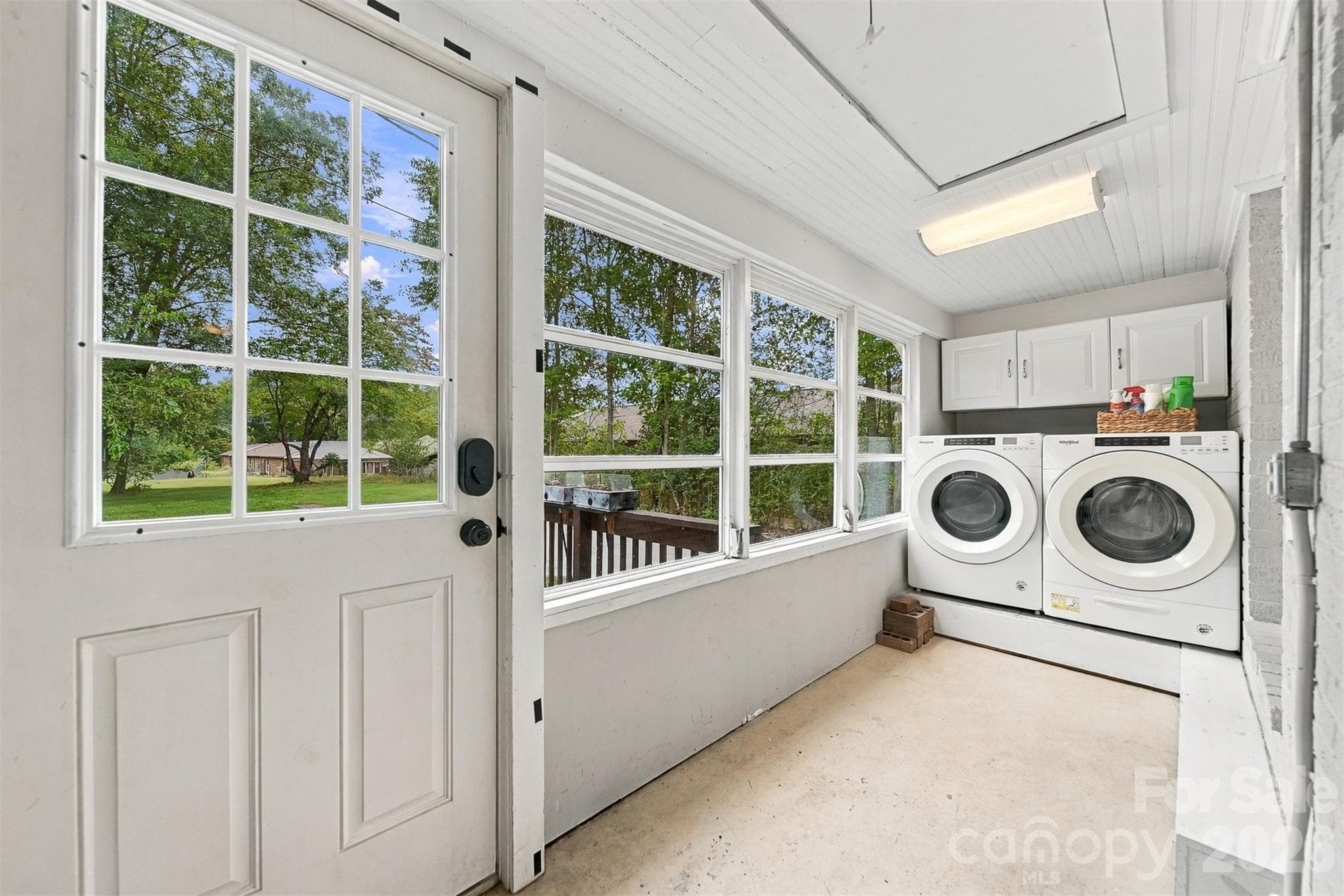 Mud room with laundry off the back of the home. - 1339 5th Street NE, Hickory