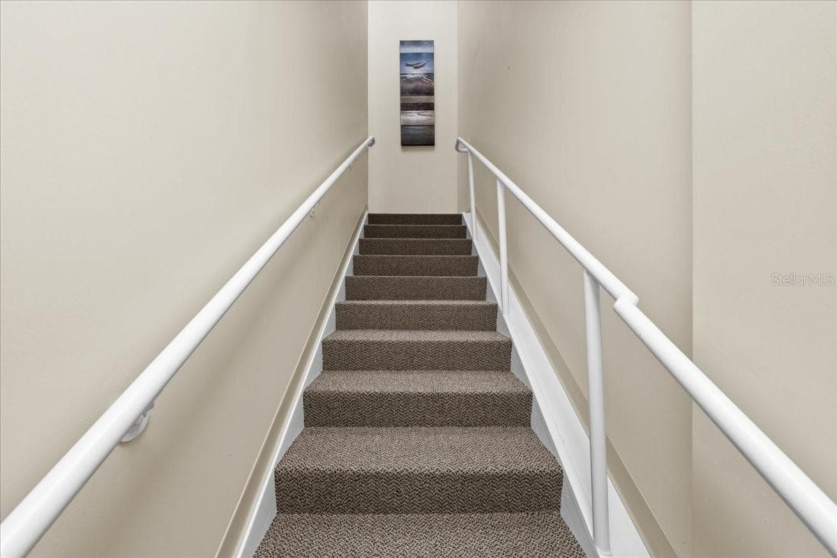 Stairs to Mezzanine Conference room - 8222 118TH AVE #600, LARGO