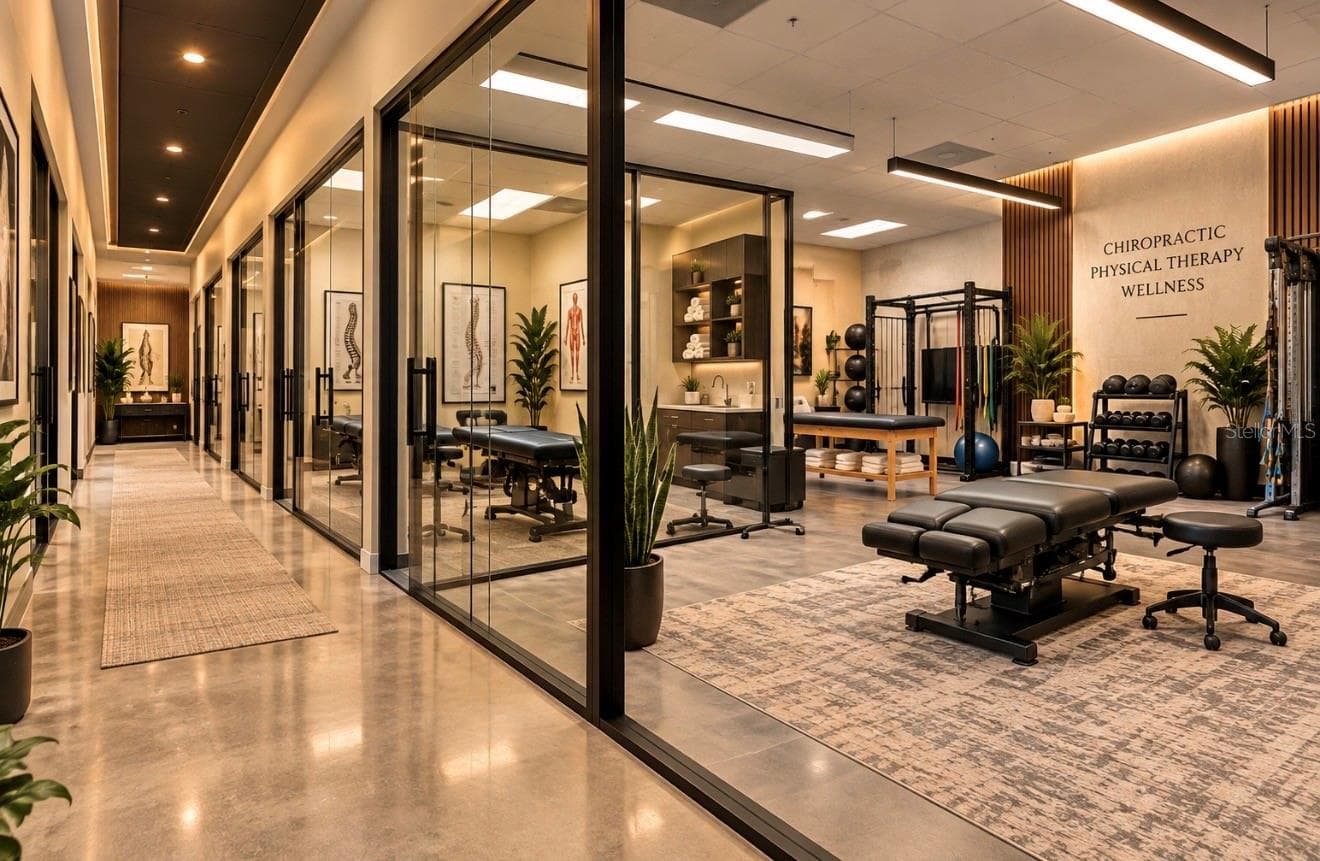 AI Rendering Chiropractic care or physical therapy - 8222 118TH AVE #600, LARGO