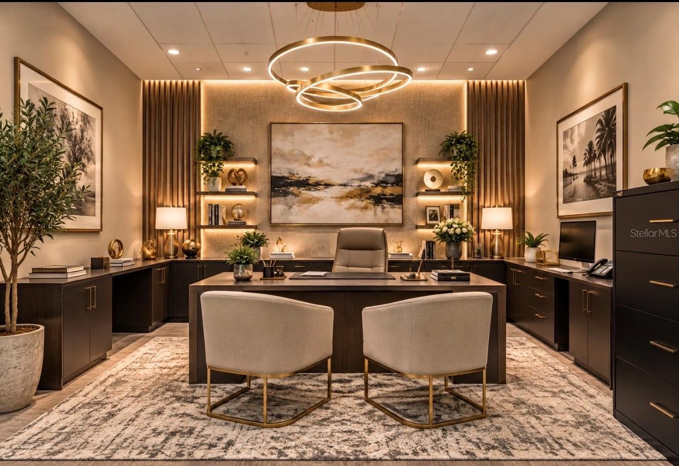 AI rendering redesigned existing office 2 - 8222 118TH AVE #600, LARGO
