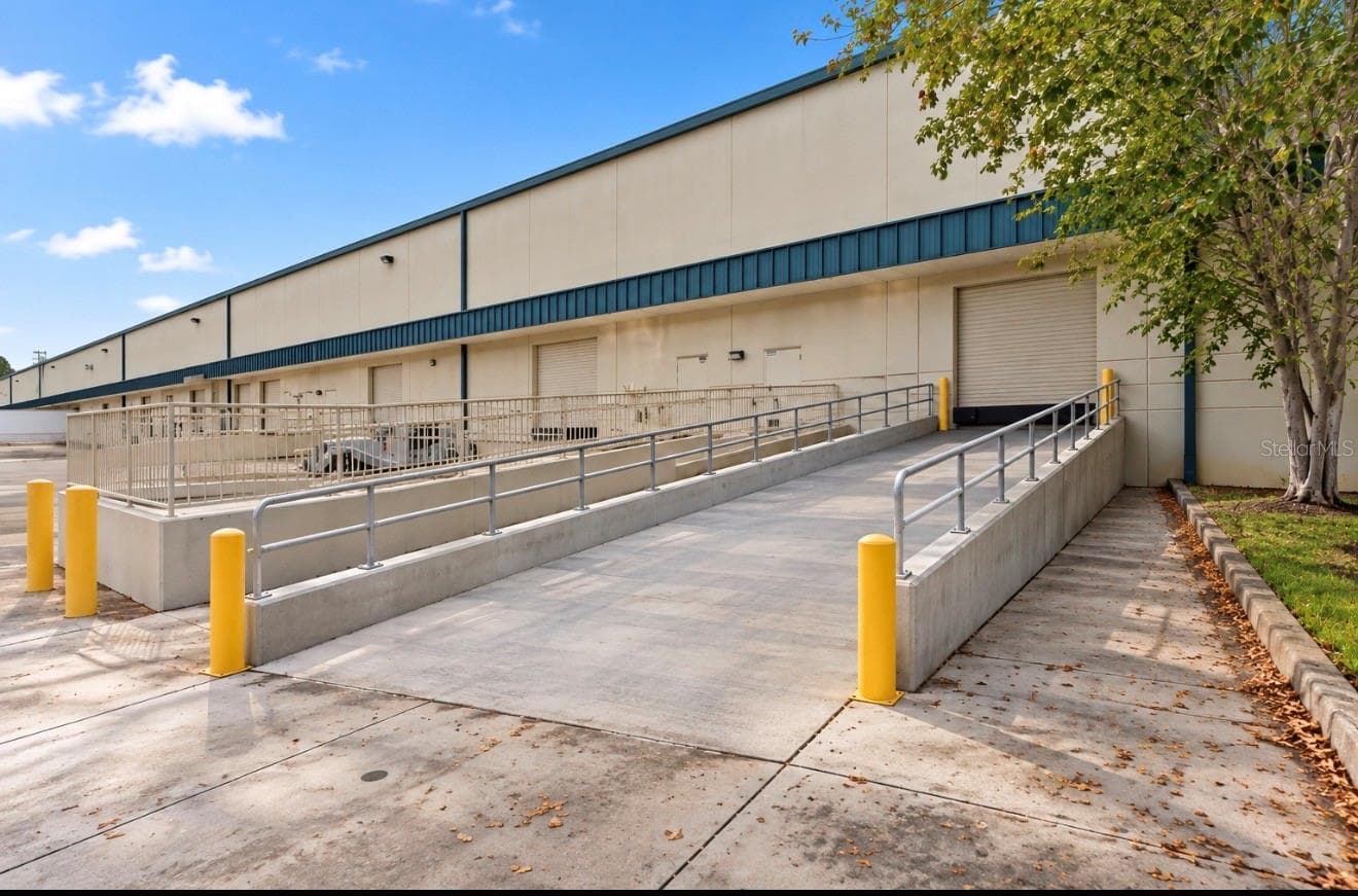 AI rendering of loading dock after adding a ramp - 8222 118TH AVE #600, LARGO