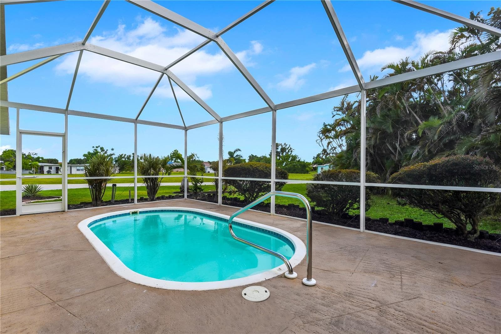 Pool/Lanai - 4836-4838 MARINE DR, CAPE CORAL