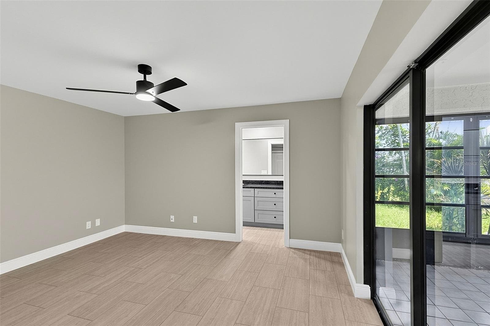 4836 primary bedroom - 4836-4838 MARINE DR, CAPE CORAL