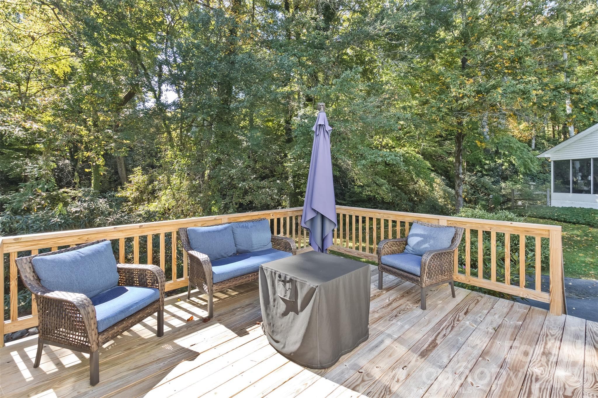 Back deck - 2911 Middleton Place, Hendersonville