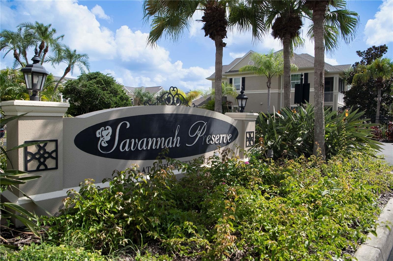 Entrance to the neighborhood with coded gate access - 8049 TYBEE CT #8049, UNIVERSITY PARK